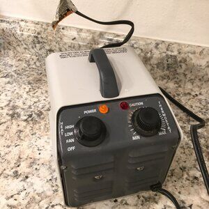 Lakewood Model 707 Compact Portable Heater Mini Space 1500/700 Watt  Tested EUC